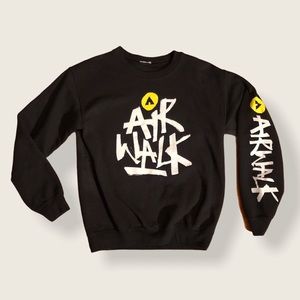 Black AIRWALK Crewneck Sweatshirt
